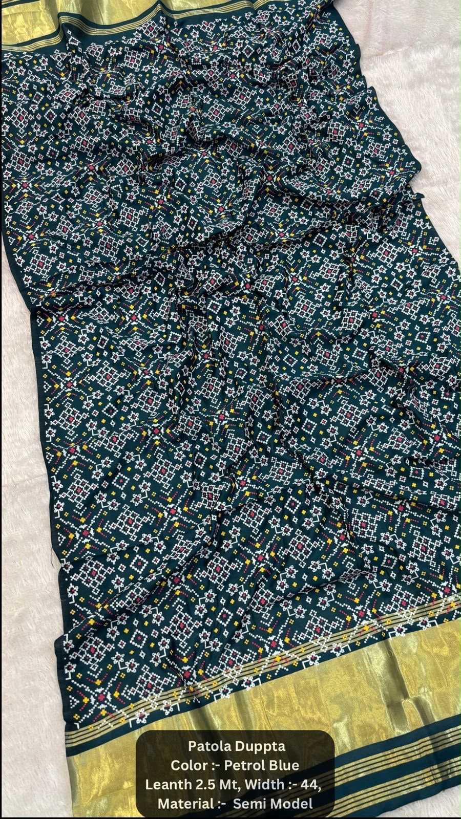 Kesar Gajji Silk Modal Dupattas