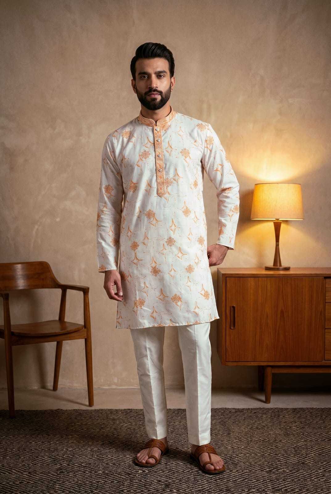 Cotton Mens Kurta
