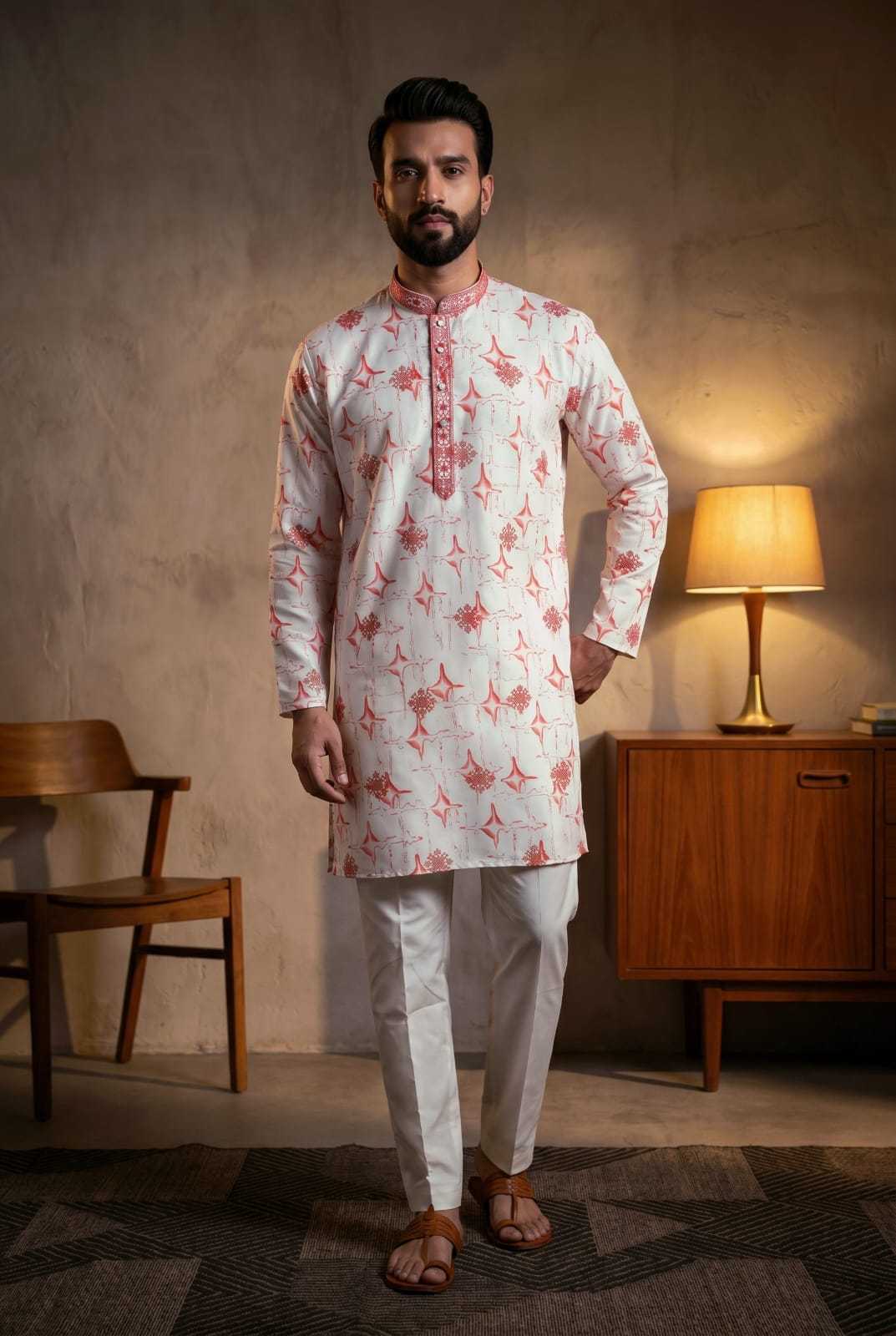 Cotton Mens Kurta