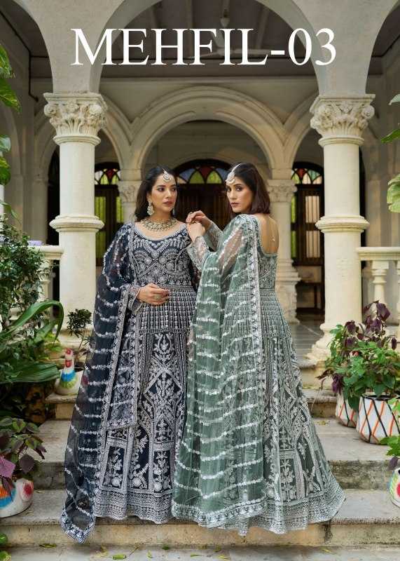 Embroidery Gown