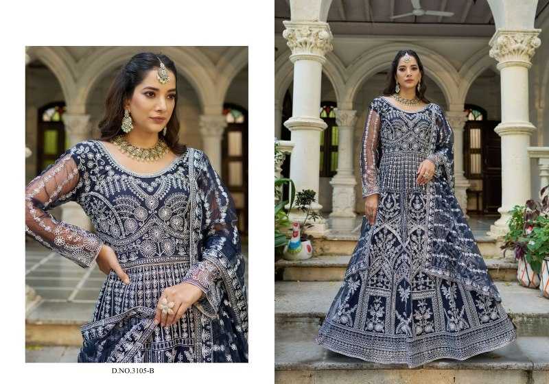 Embroidery Gown