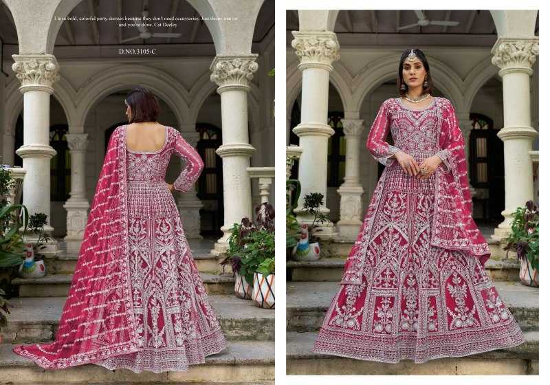 Embroidery Gown