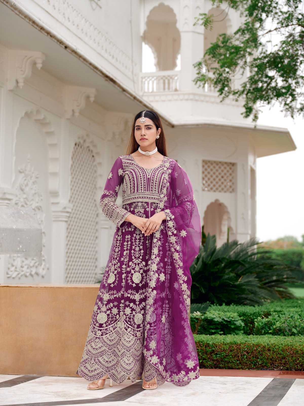 Embroidery Gown