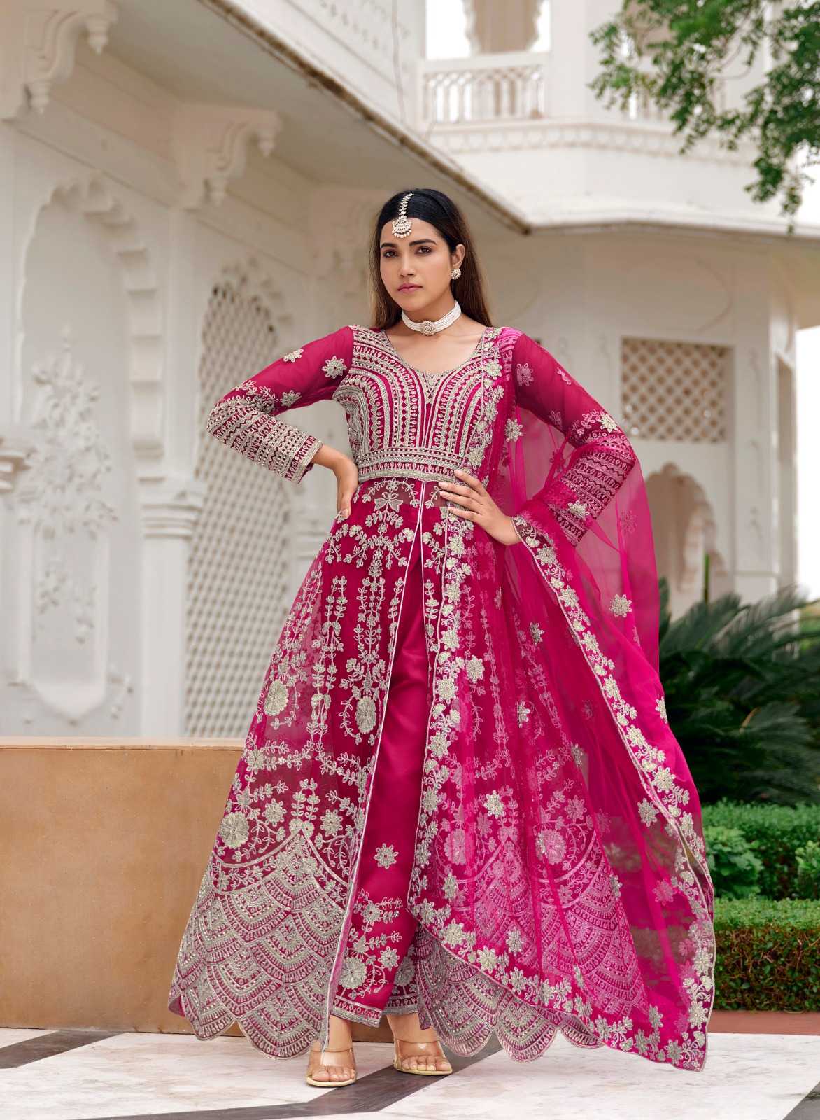 Embroidery Gown