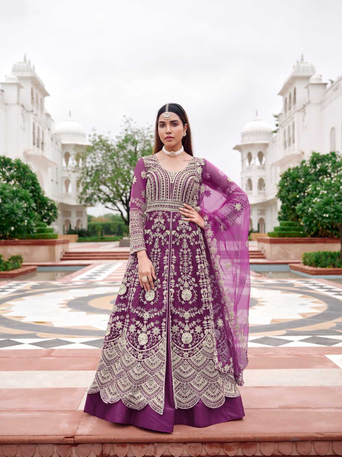 Embroidery Gown