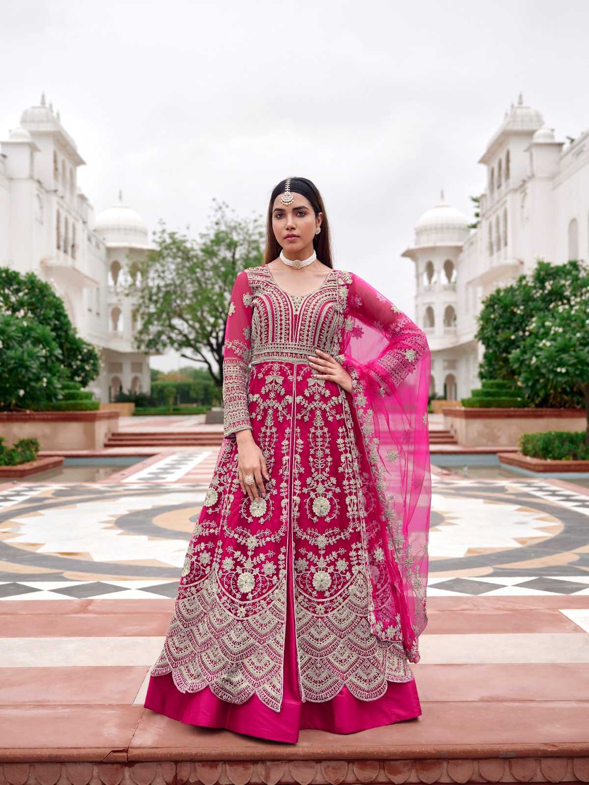 Embroidery Gown