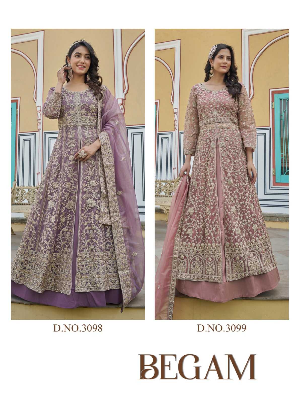 Butterfly Net Embroidery Suit