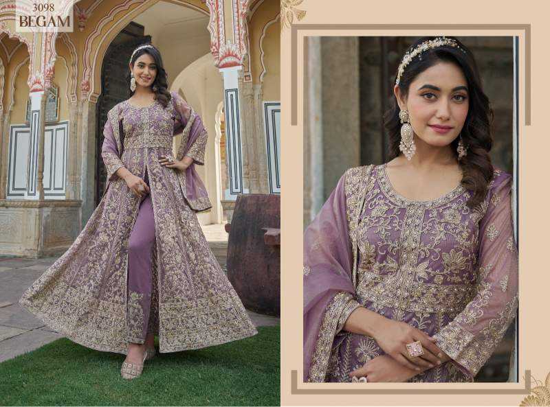 Butterfly Net Embroidery Suit