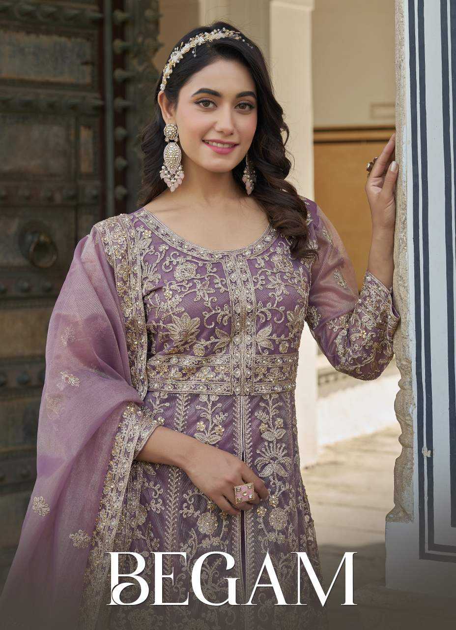 Butterfly Net Embroidery Suit