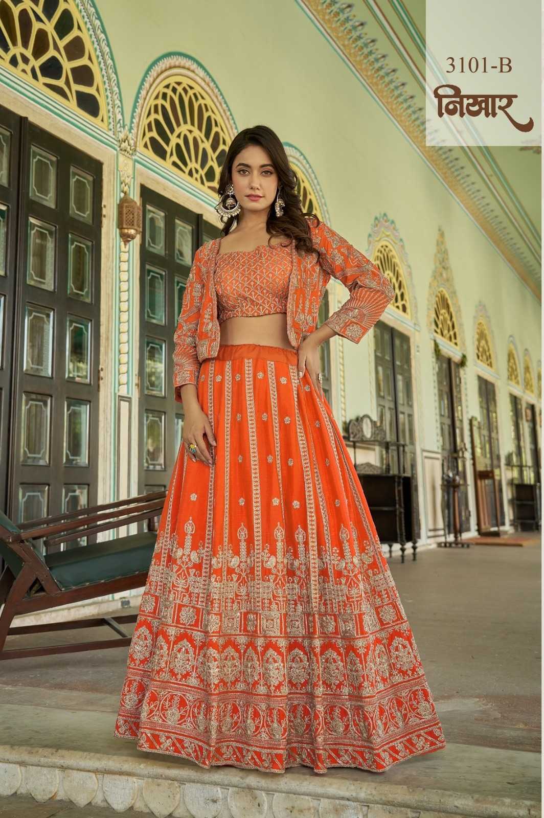 Chinon Designer Lehenga