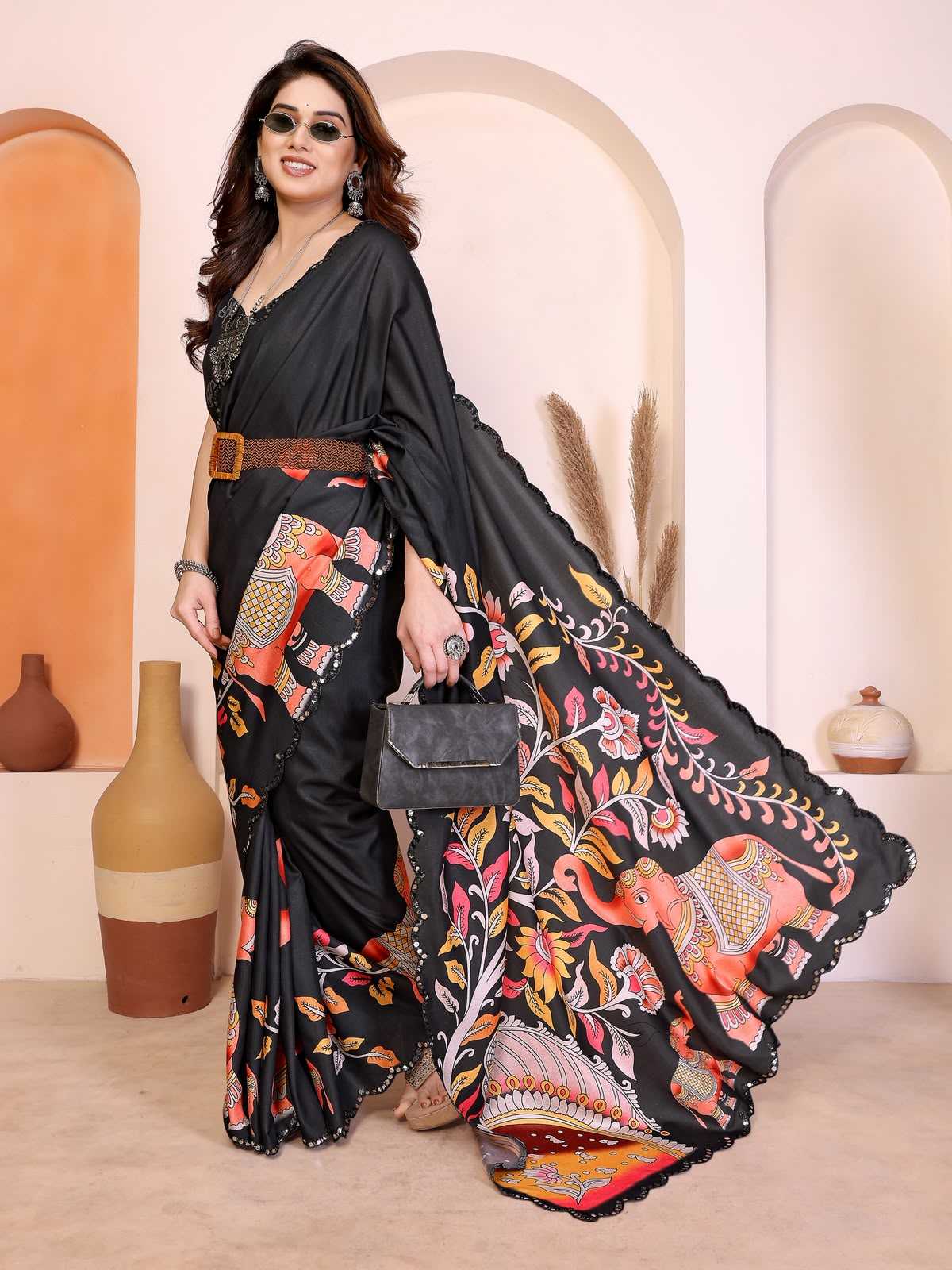 Silk Printed Saree
