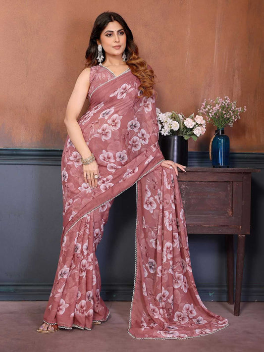 Silk Printed Saree
