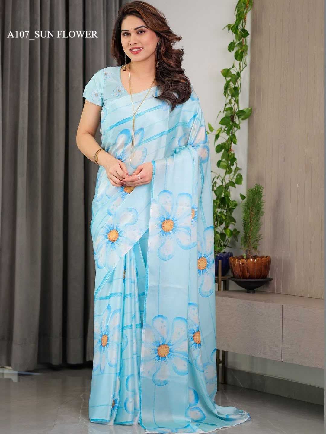 Heavy Silk Printed Saree