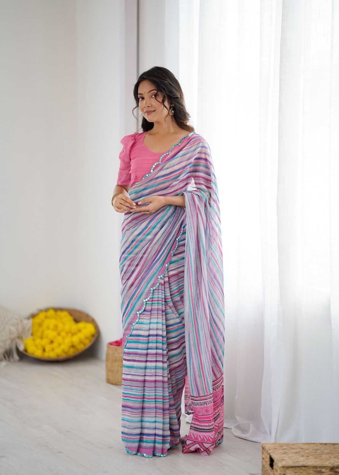 Party Wear Silk Saree