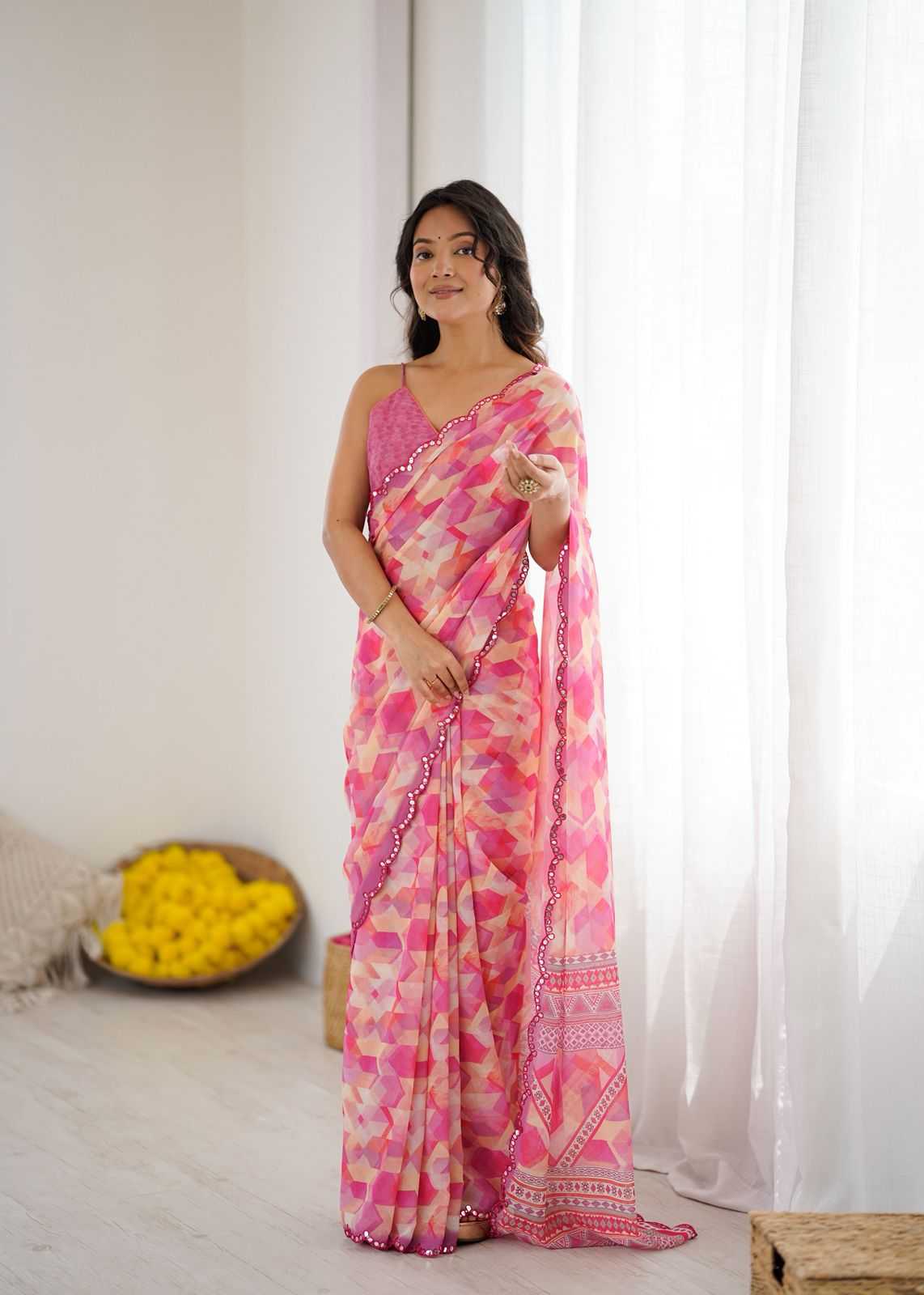 Party Wear Silk Saree
