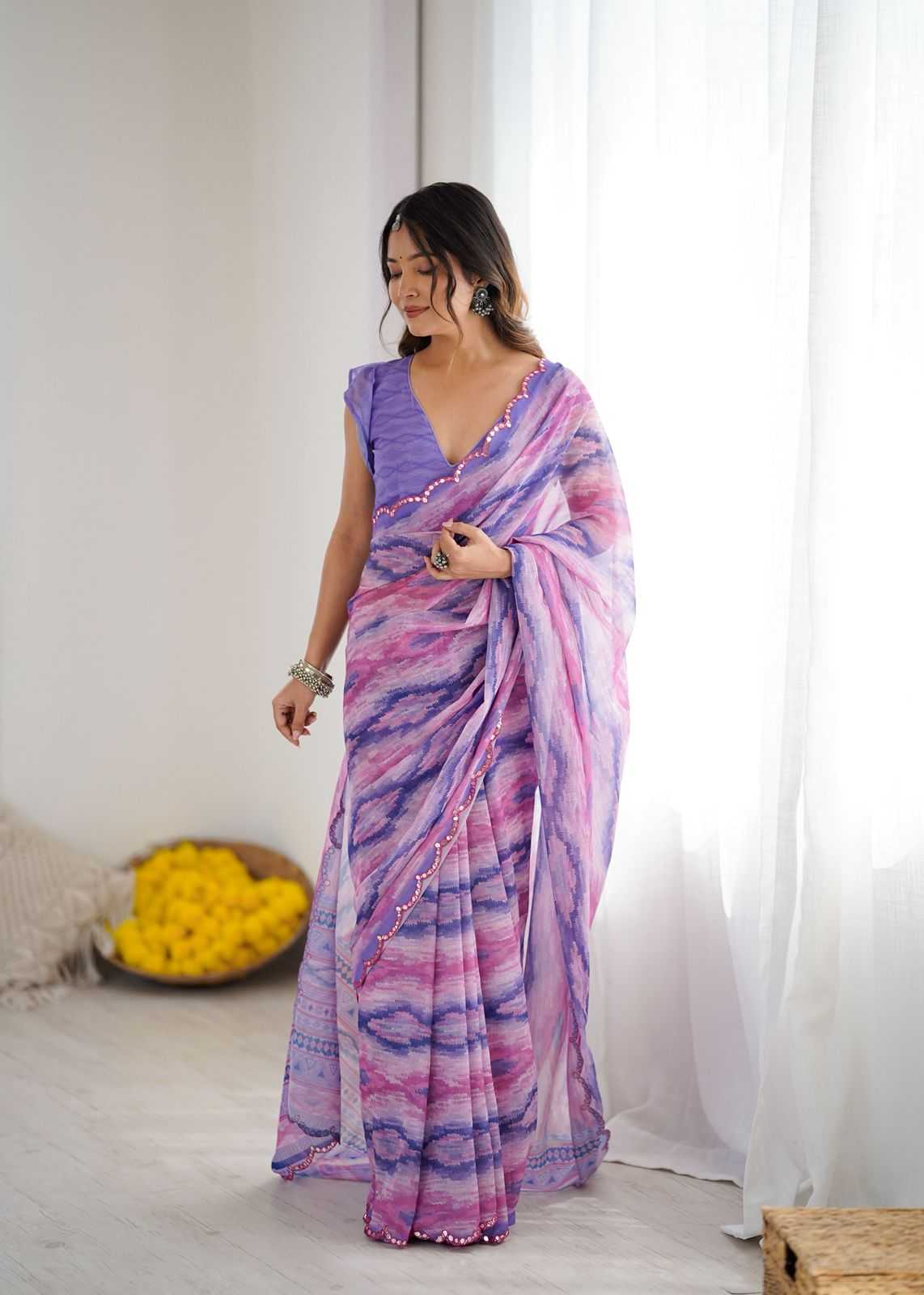 Party Wear Silk Saree