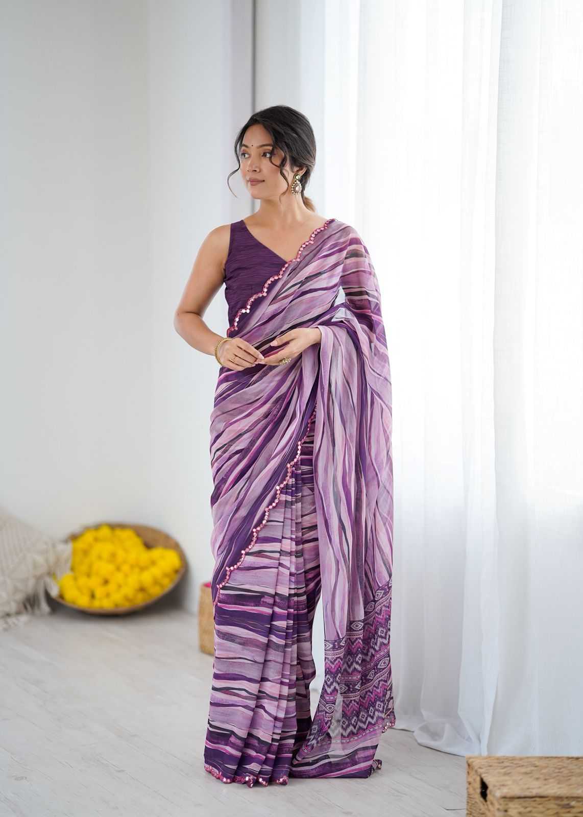 Party Wear Silk Saree