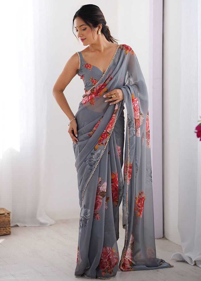 Printed Silk Saree