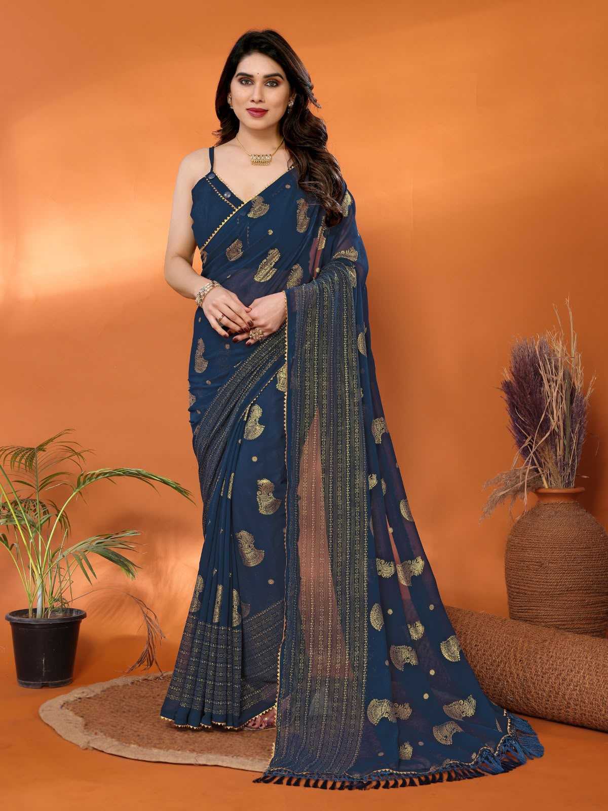 Silk Party Wear Saree