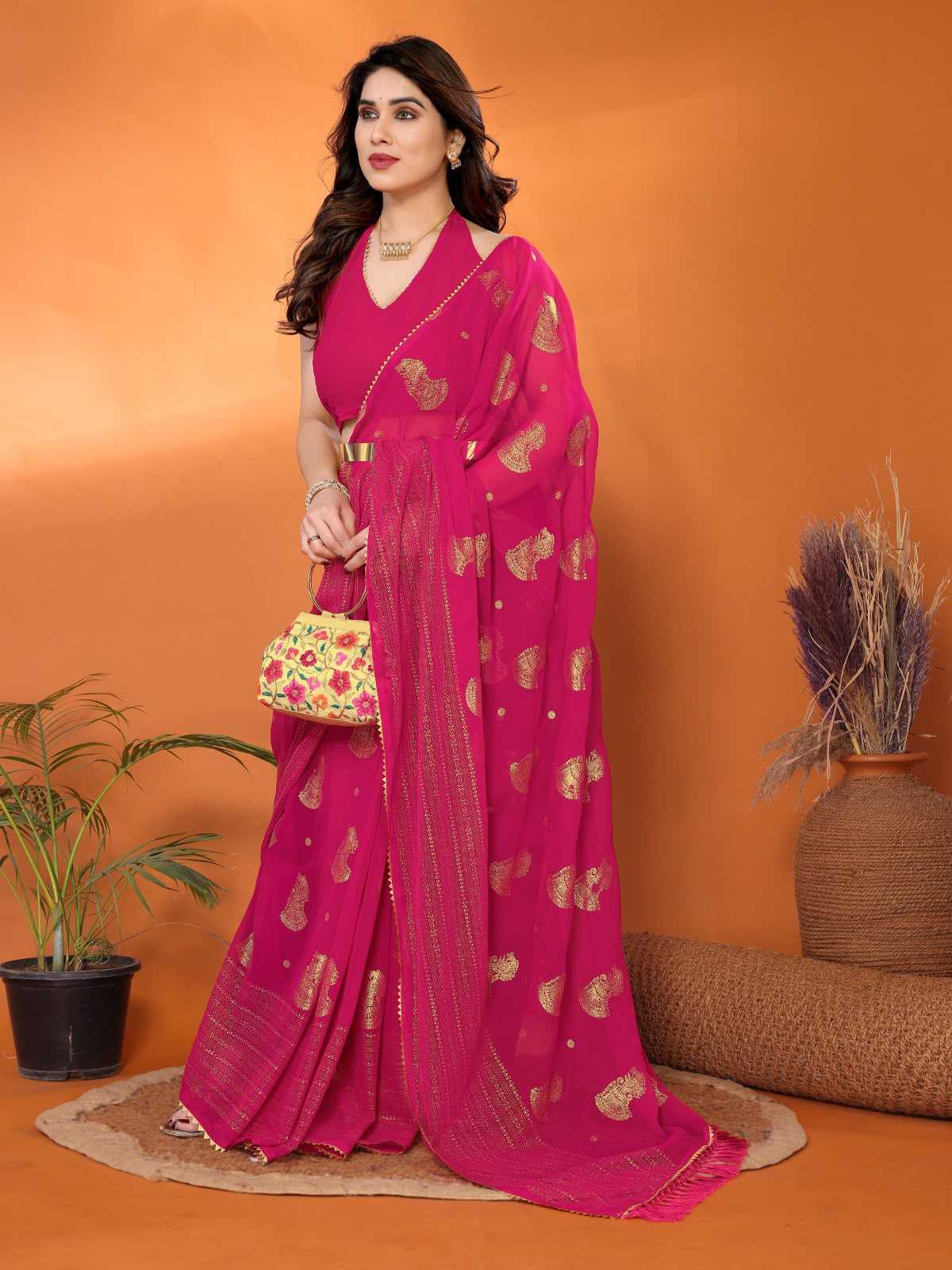 Silk Party Wear Saree