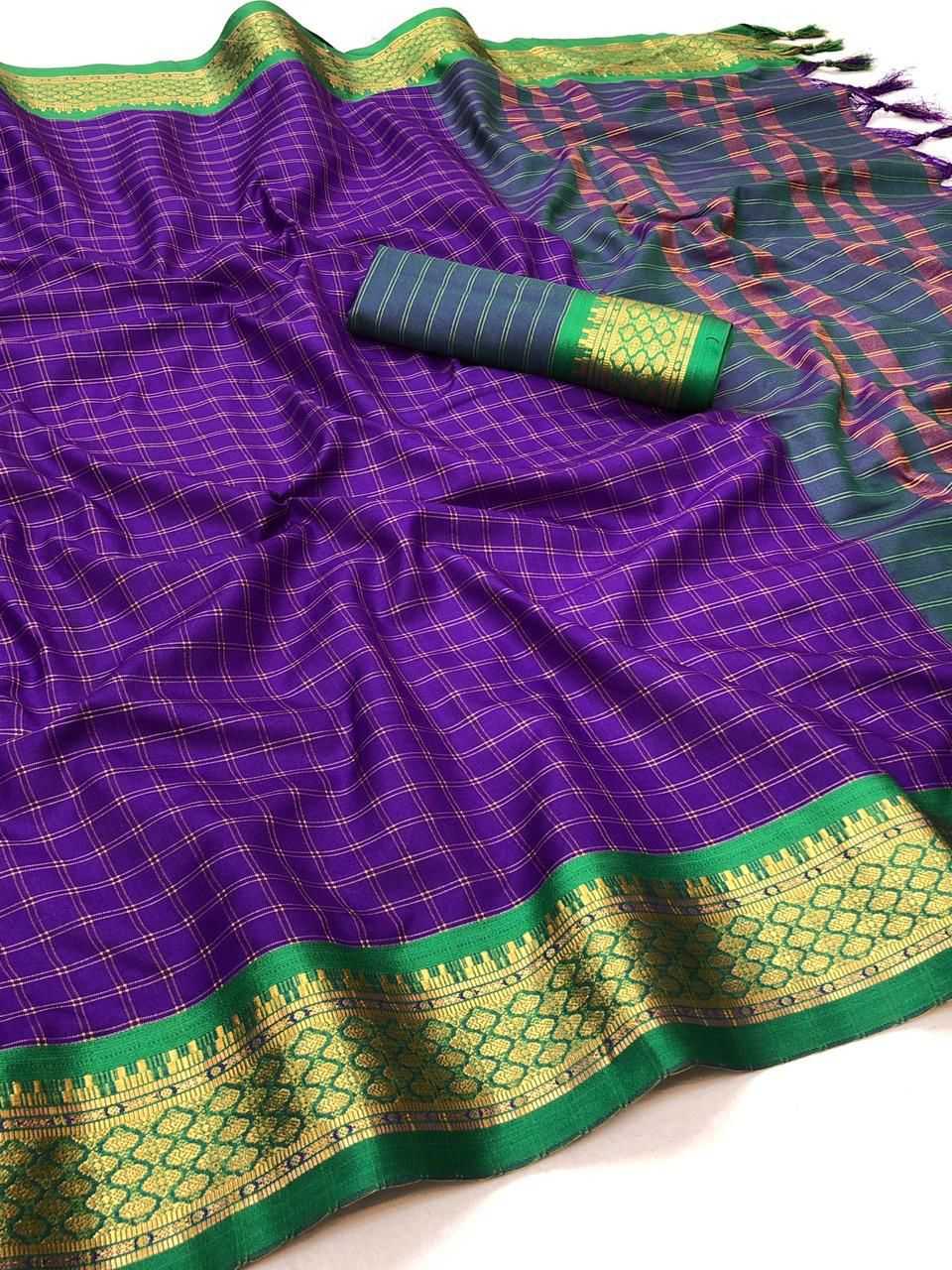 Soft Cotton Silk Traditional Saree
