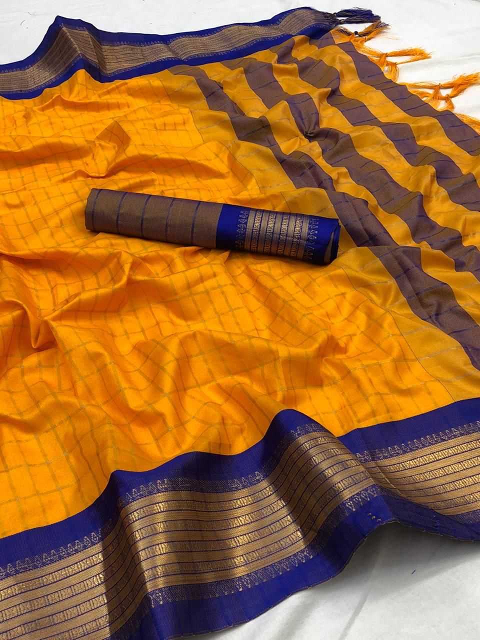 Covid Cotton Designer Saree