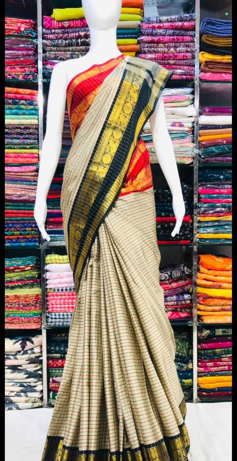 Soft Cotton Silk Banarasi Saree