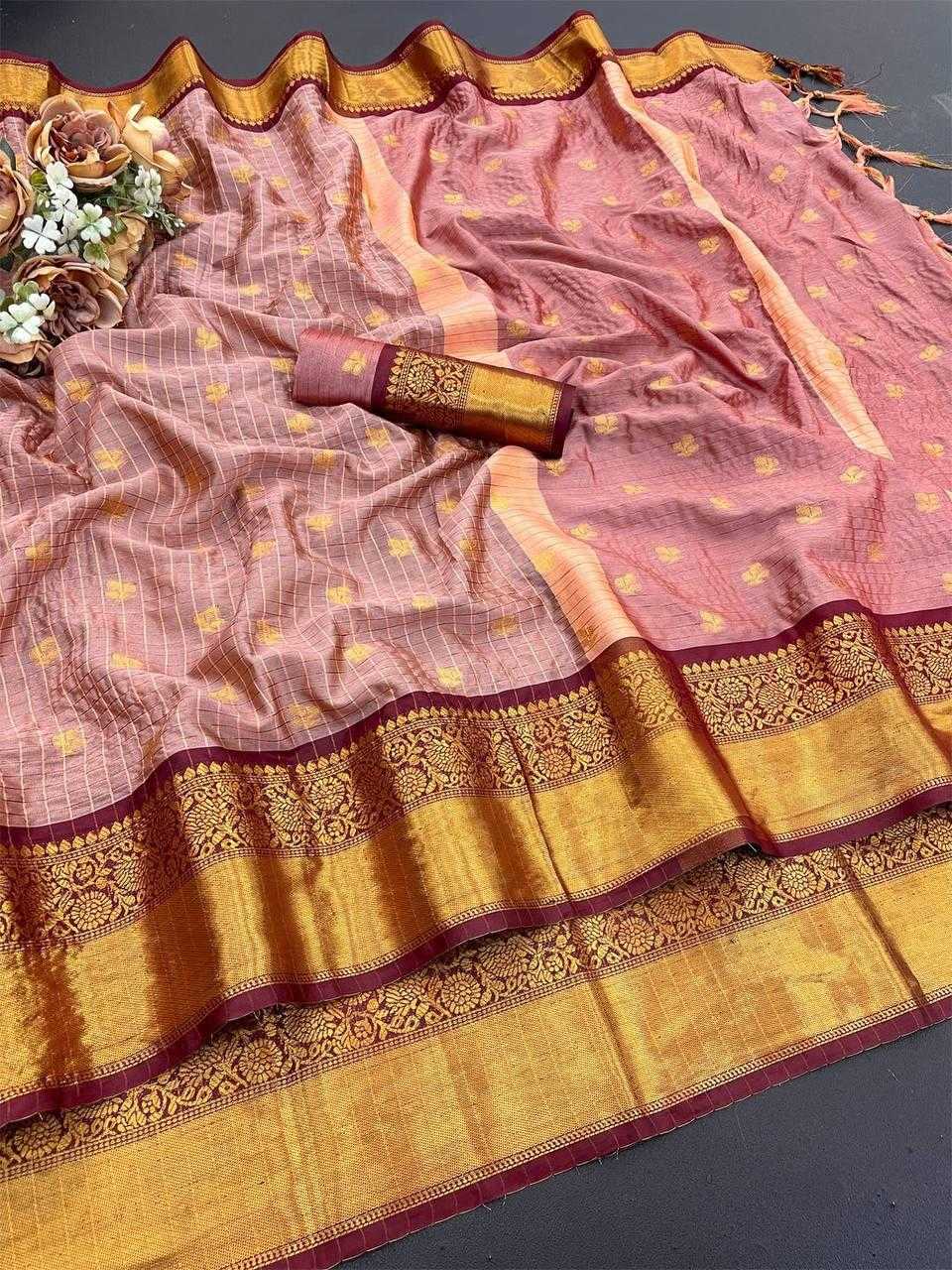 PRI Cotton Butta Saree