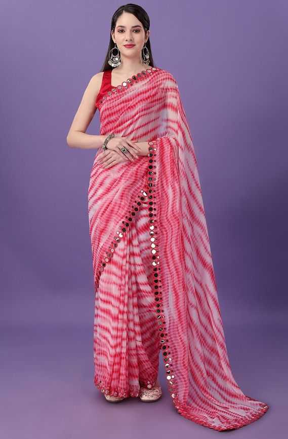 Heavy Silk Printed Saree