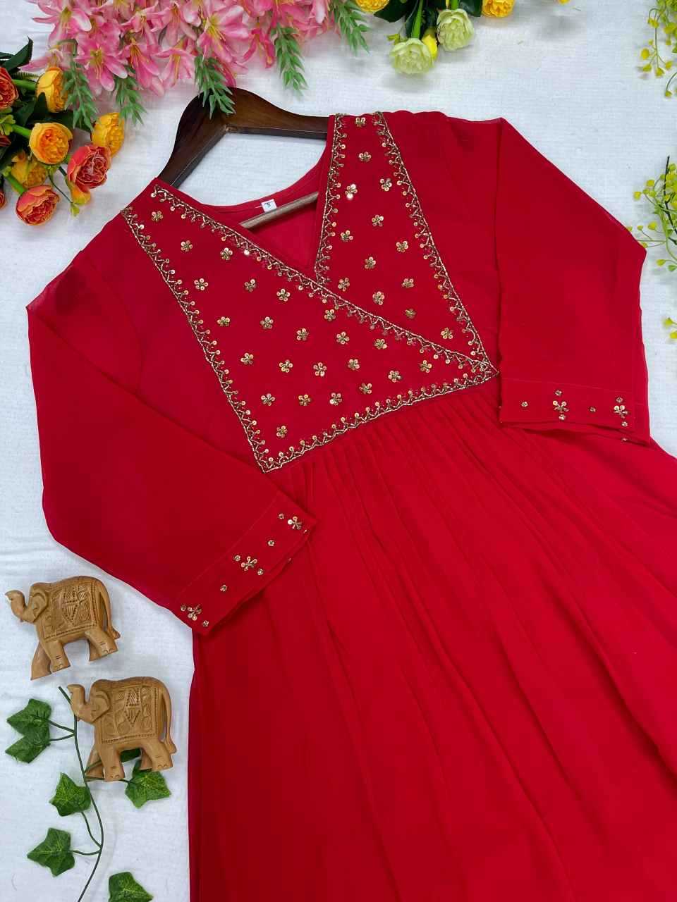 Georgette Party Gown
