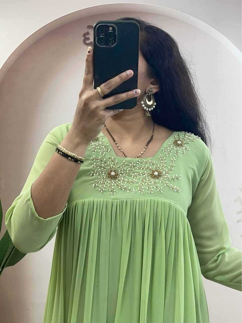 Georgette Party Gown