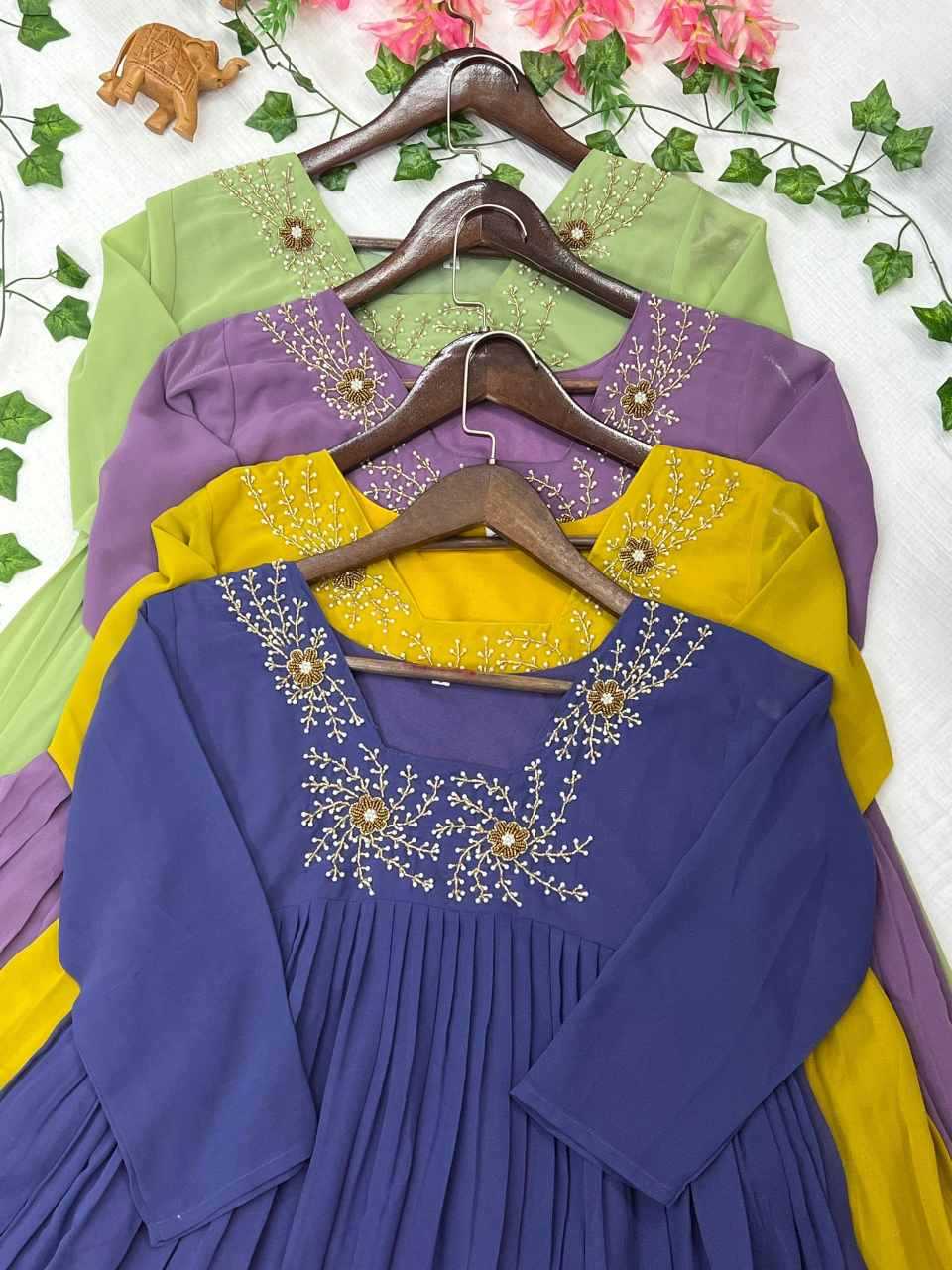 Georgette Party Gown