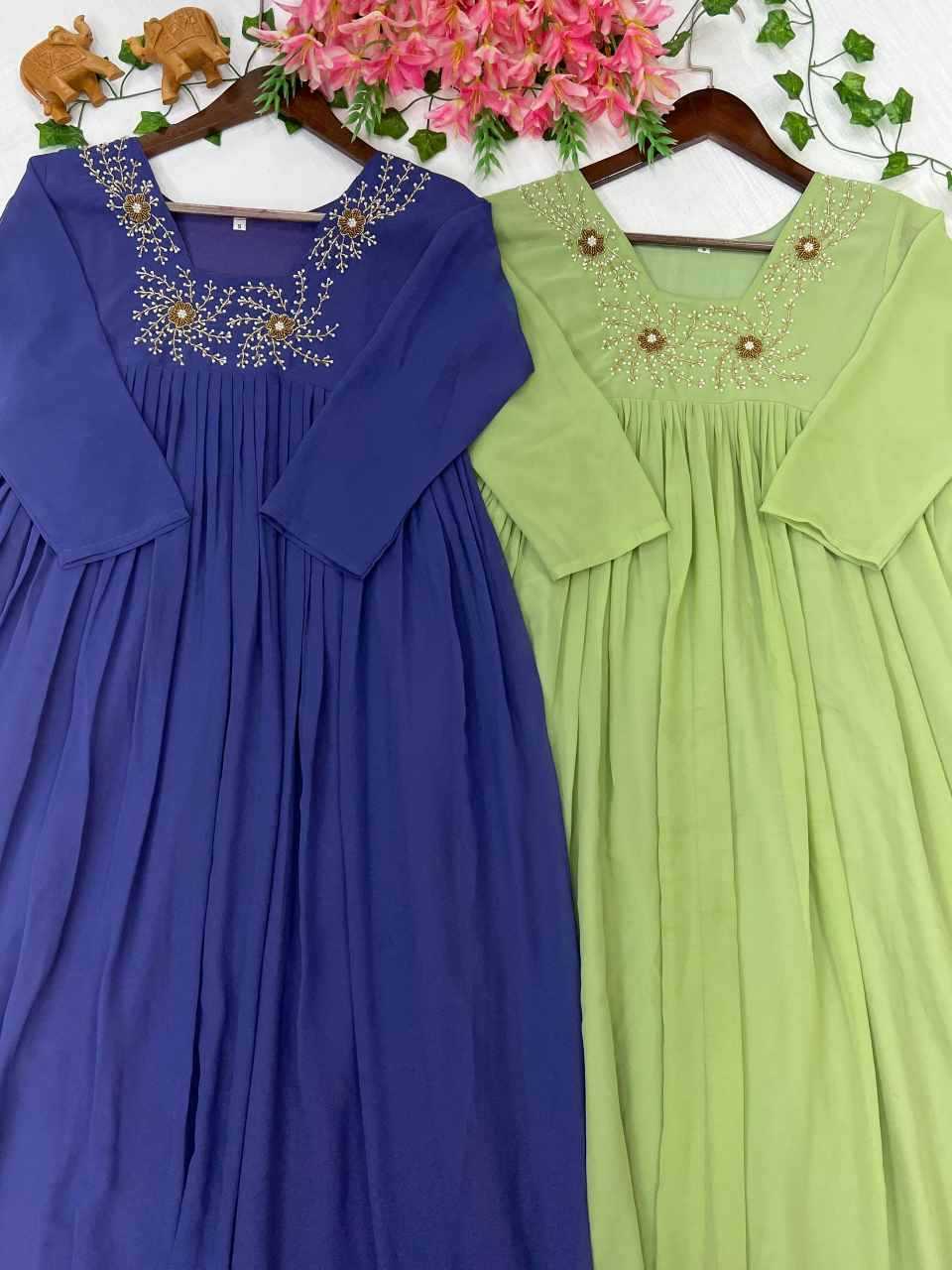 Georgette Party Gown