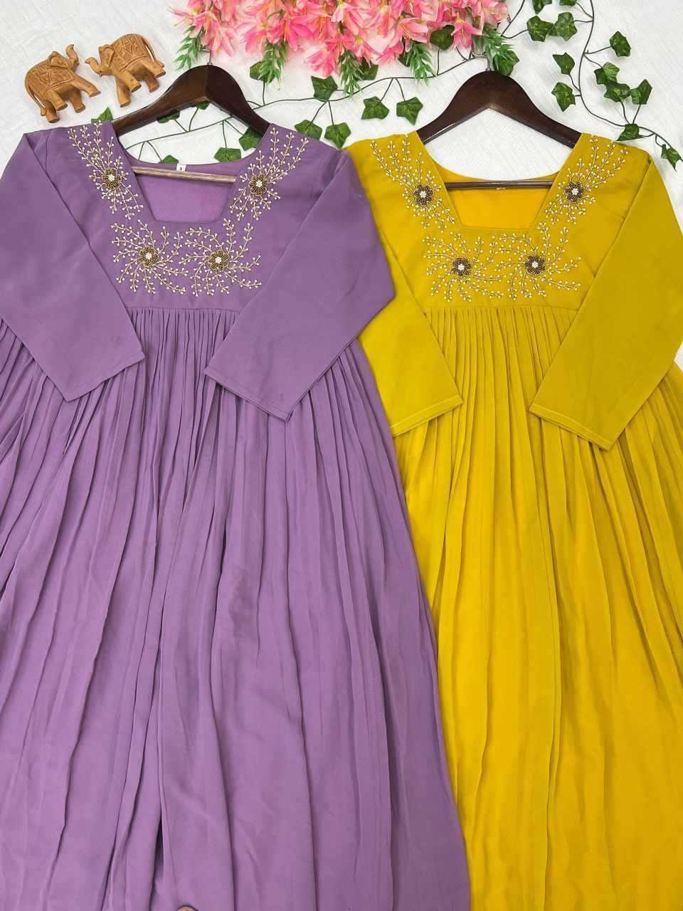 Georgette Party Gown