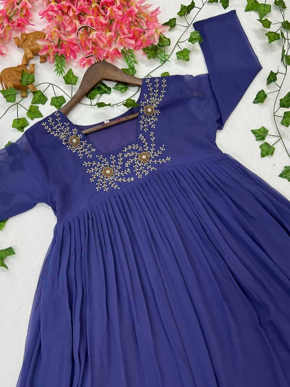 Georgette Party Gown