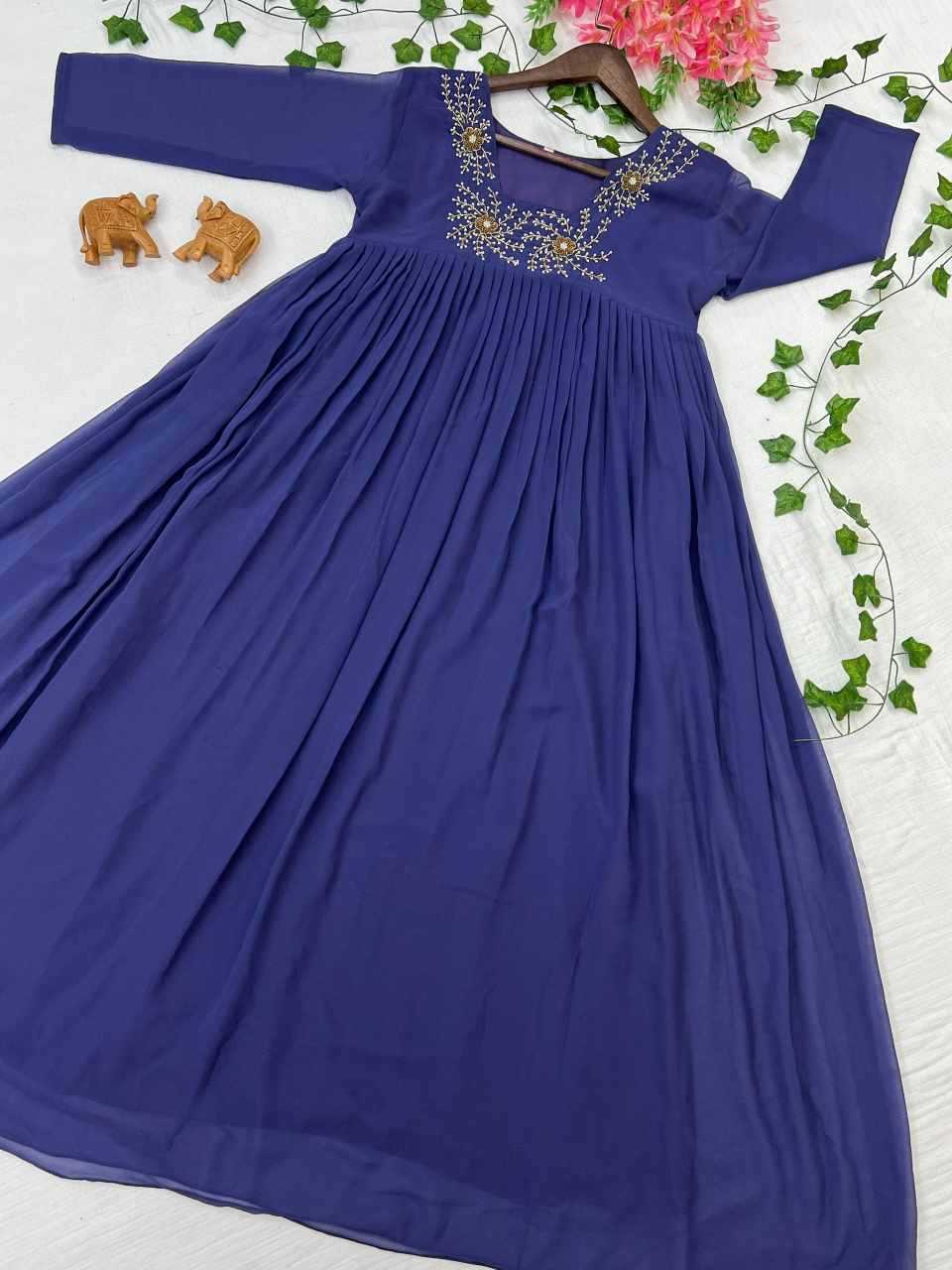 Georgette Party Gown