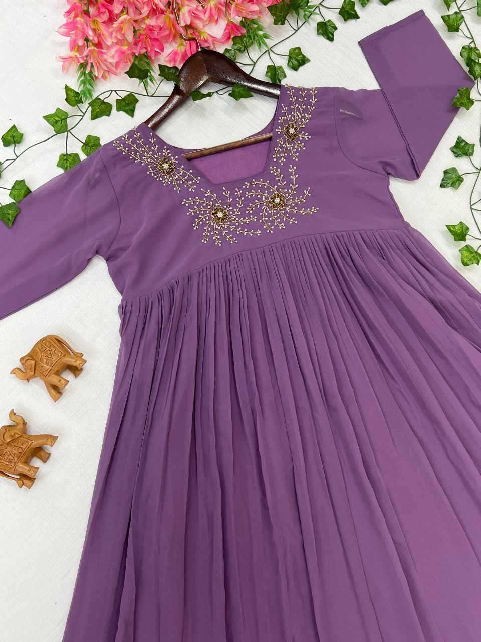 Georgette Party Gown