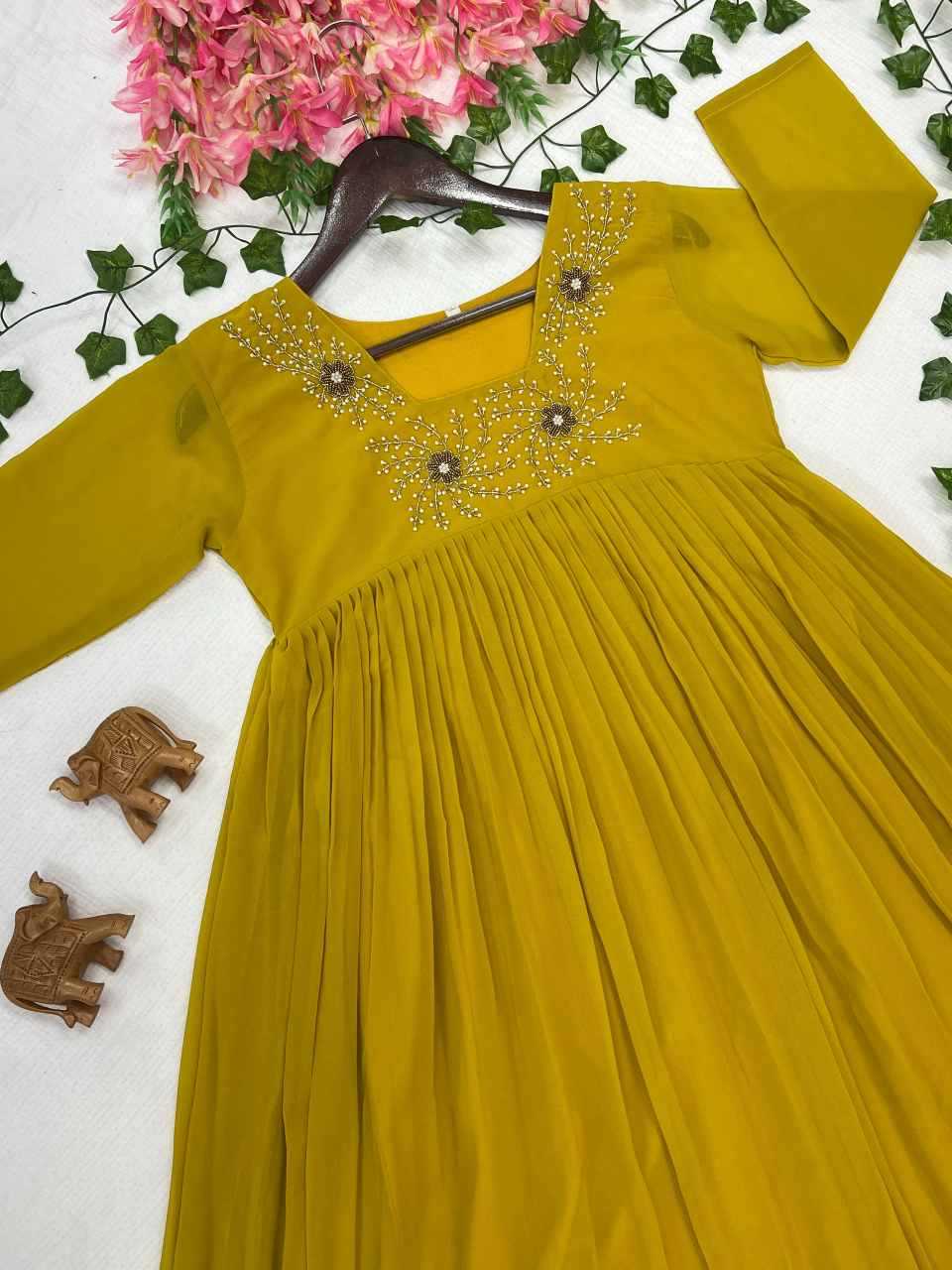 Georgette Party Gown
