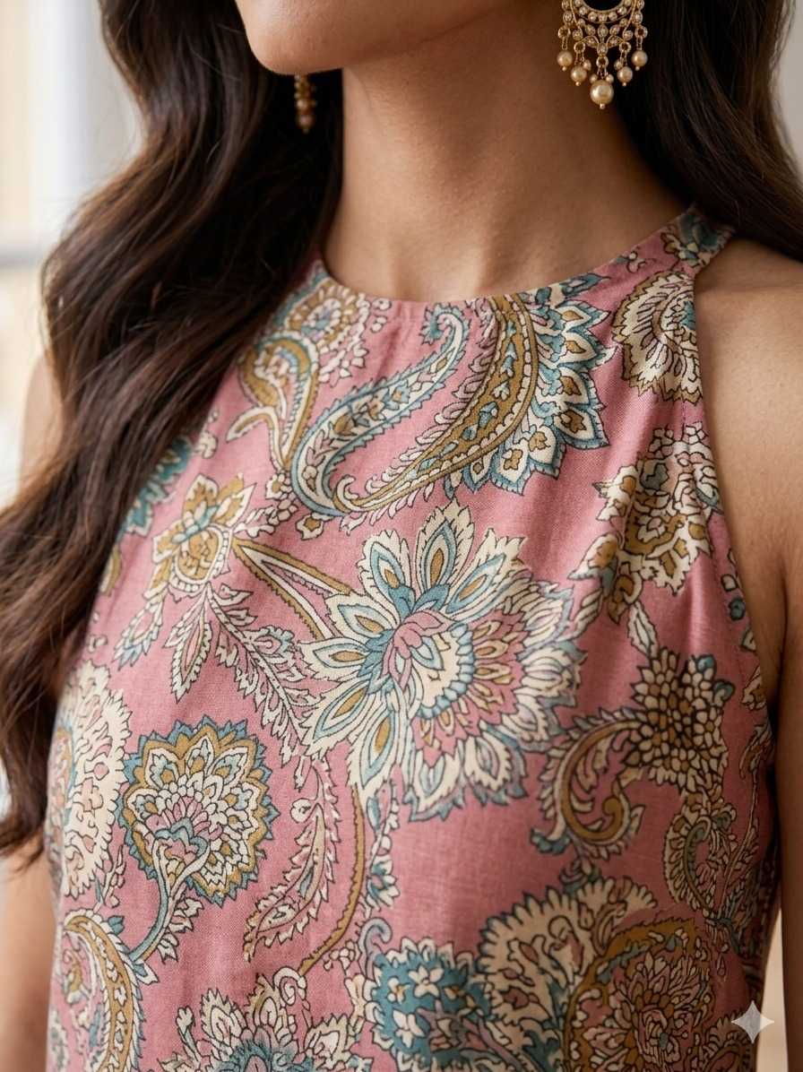 Cotton Printed Suit
