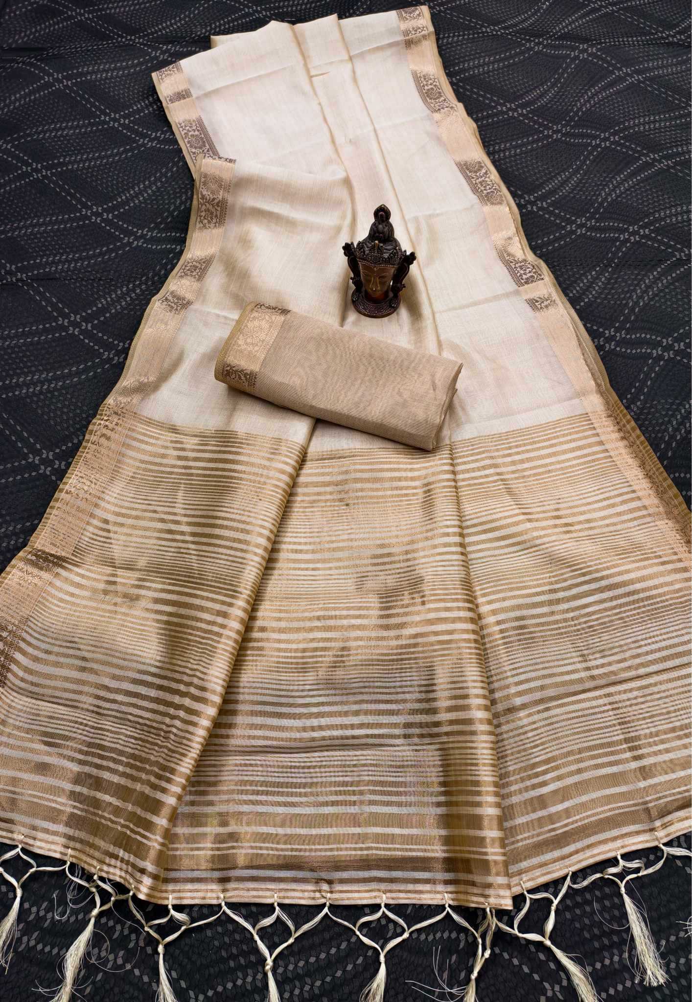 Tussar Silk Saree
