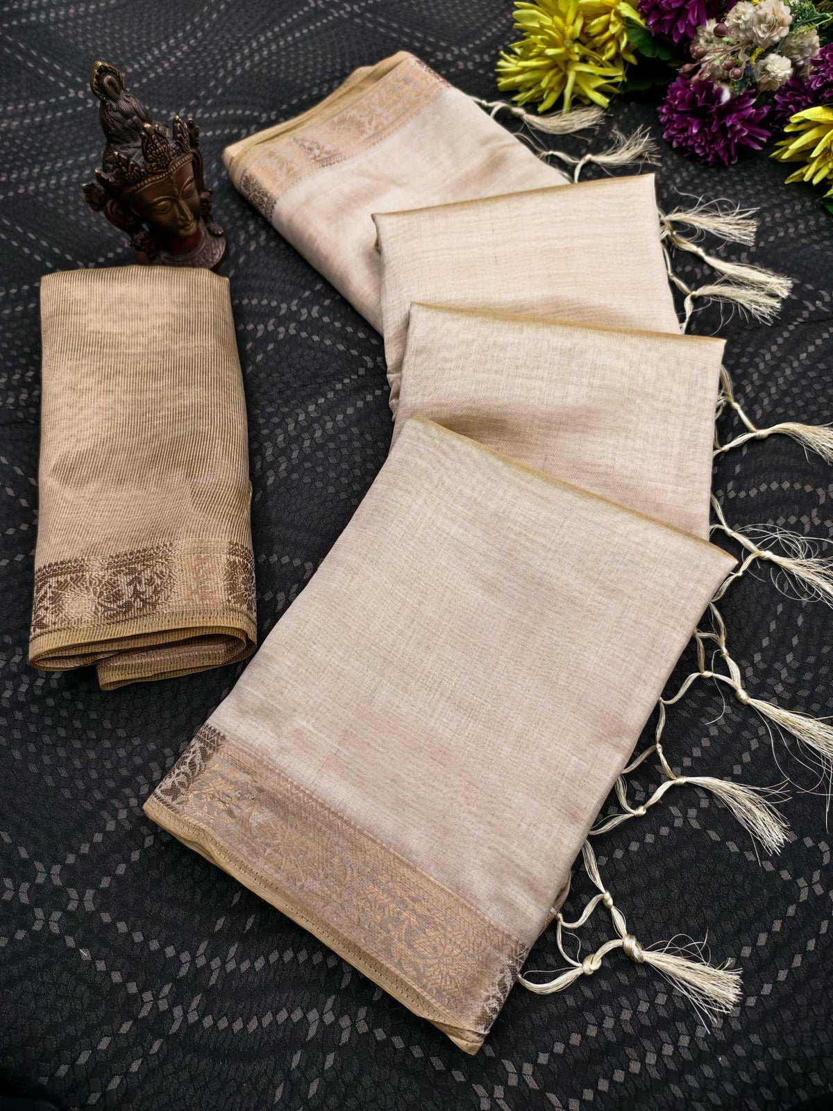 Tussar Silk Soft Saree