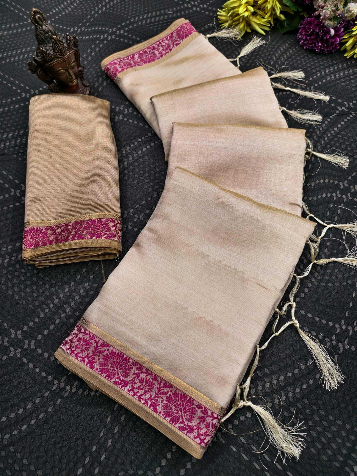 Tussar Silk Soft Saree