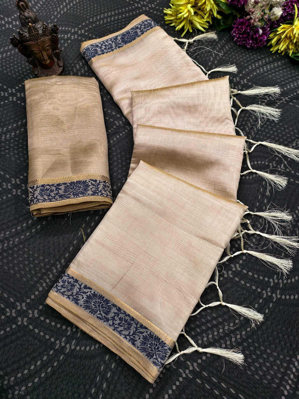 Tussar Silk Soft Saree