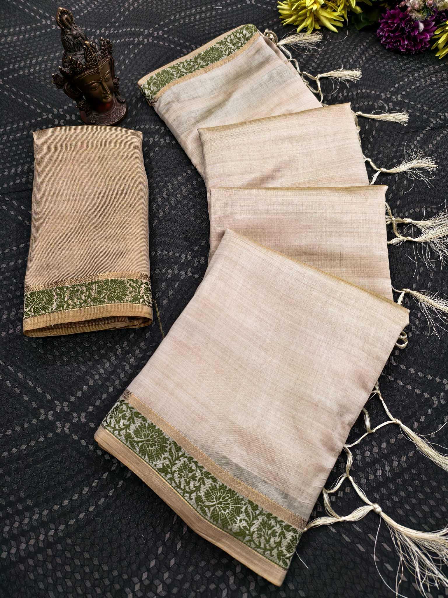 Tussar Silk Soft Saree