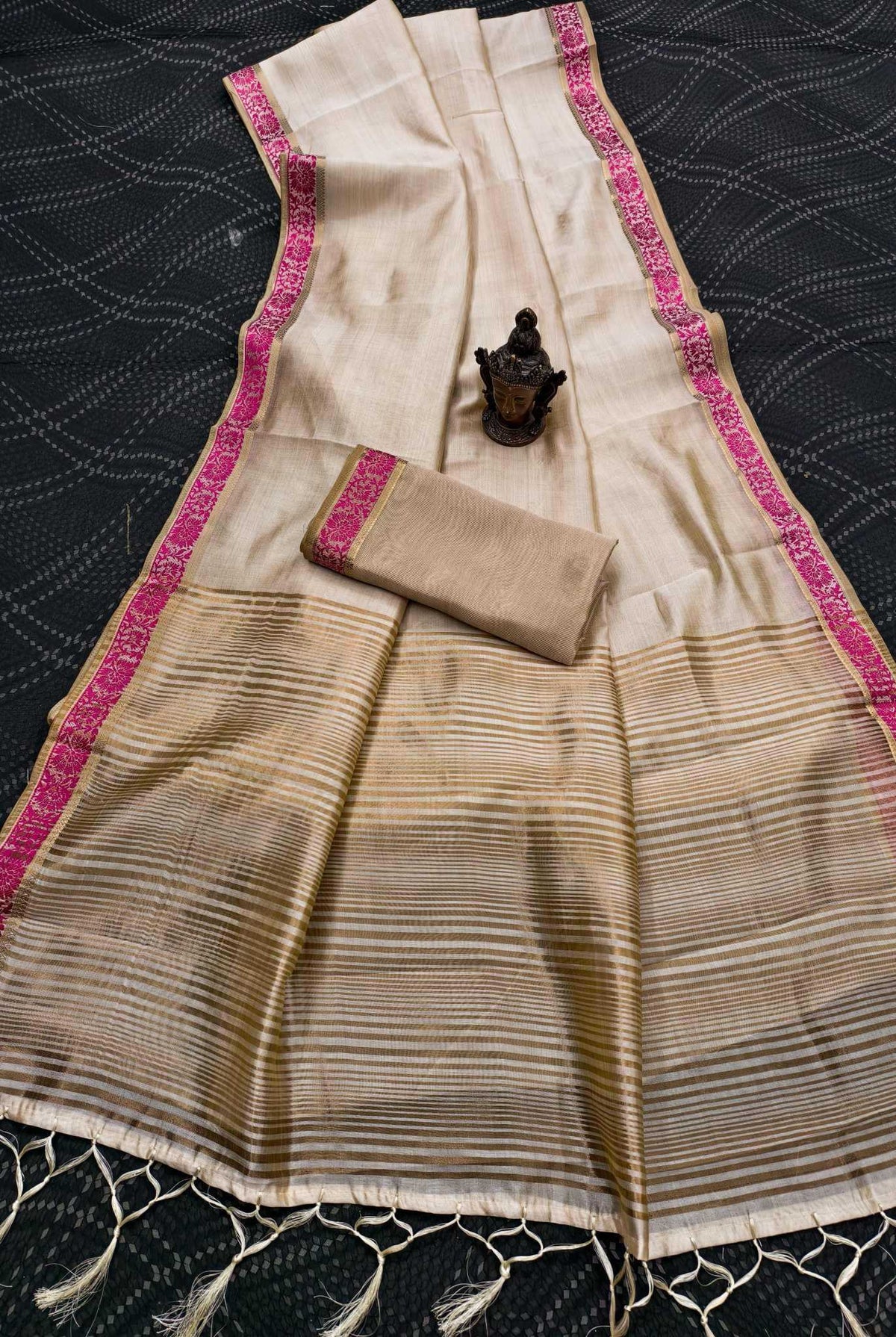 Tussar Silk Soft Saree