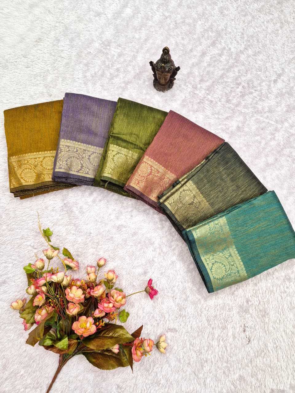 Flaguni Banarasi Soft Silk Saree
