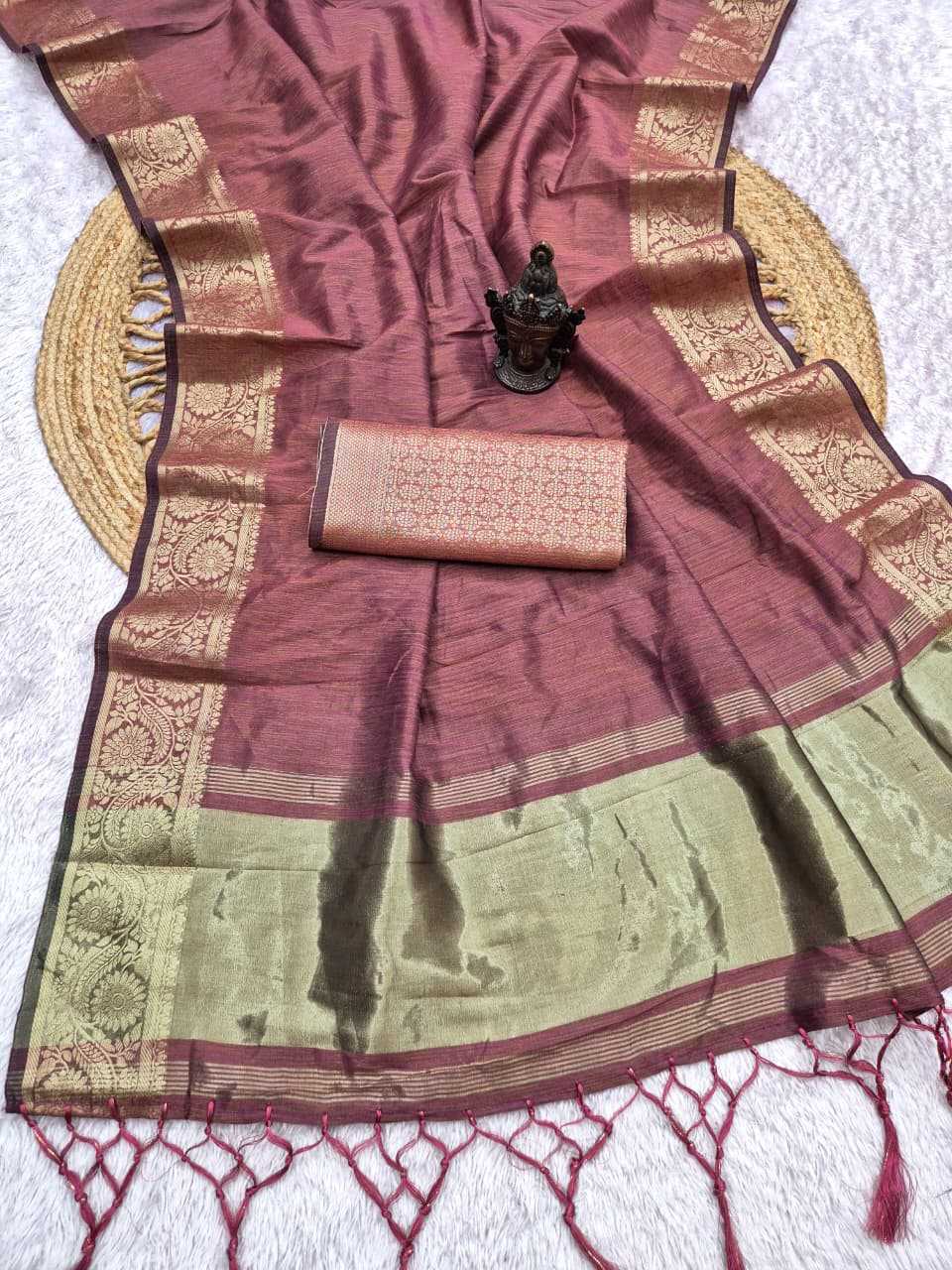 Flaguni Banarasi Soft Silk Saree