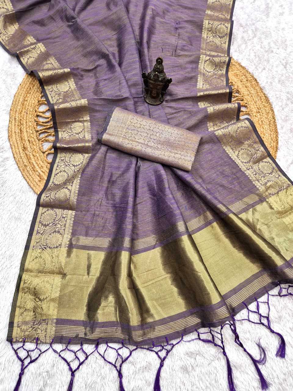 Flaguni Banarasi Soft Silk Saree