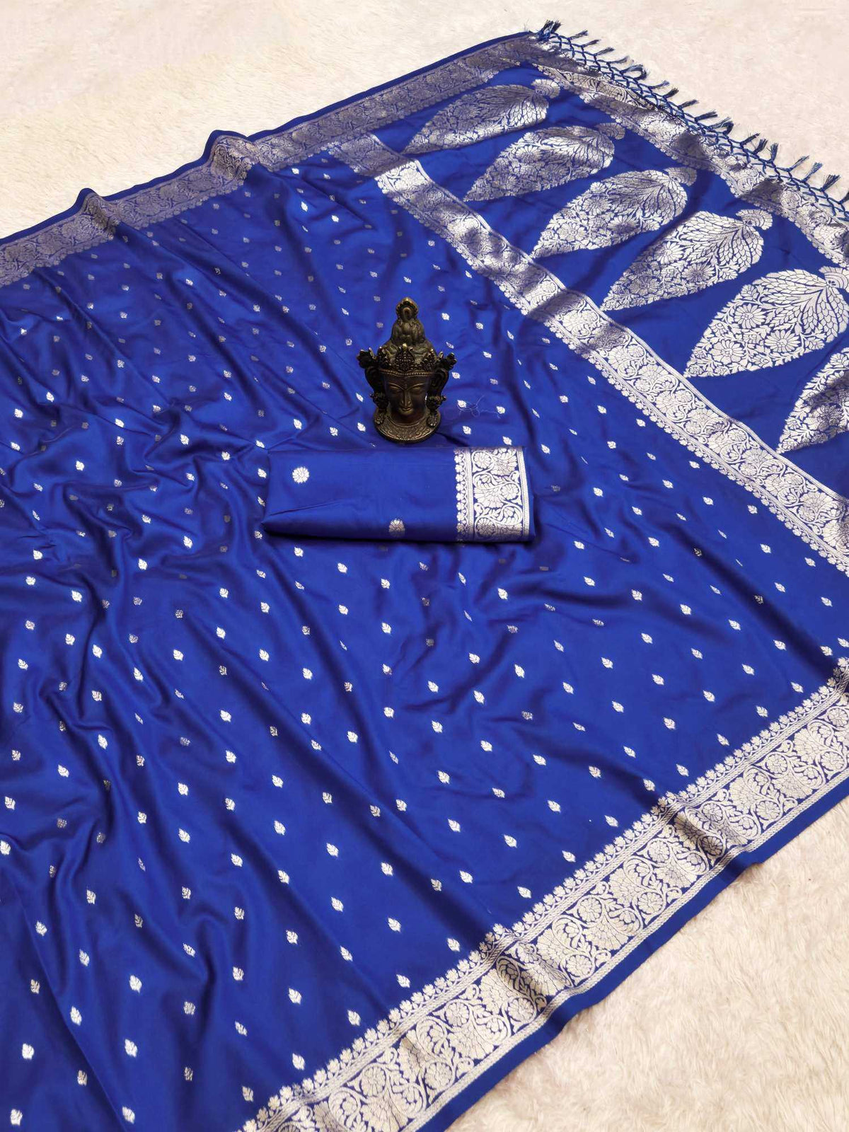 Kajal Banarasi Soft Silk Saree