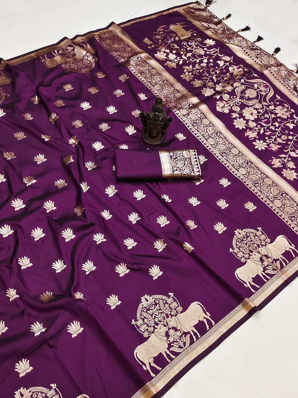 Zari Border Saree
